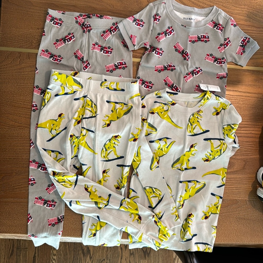 Two sets of new pj. Old navy and gap